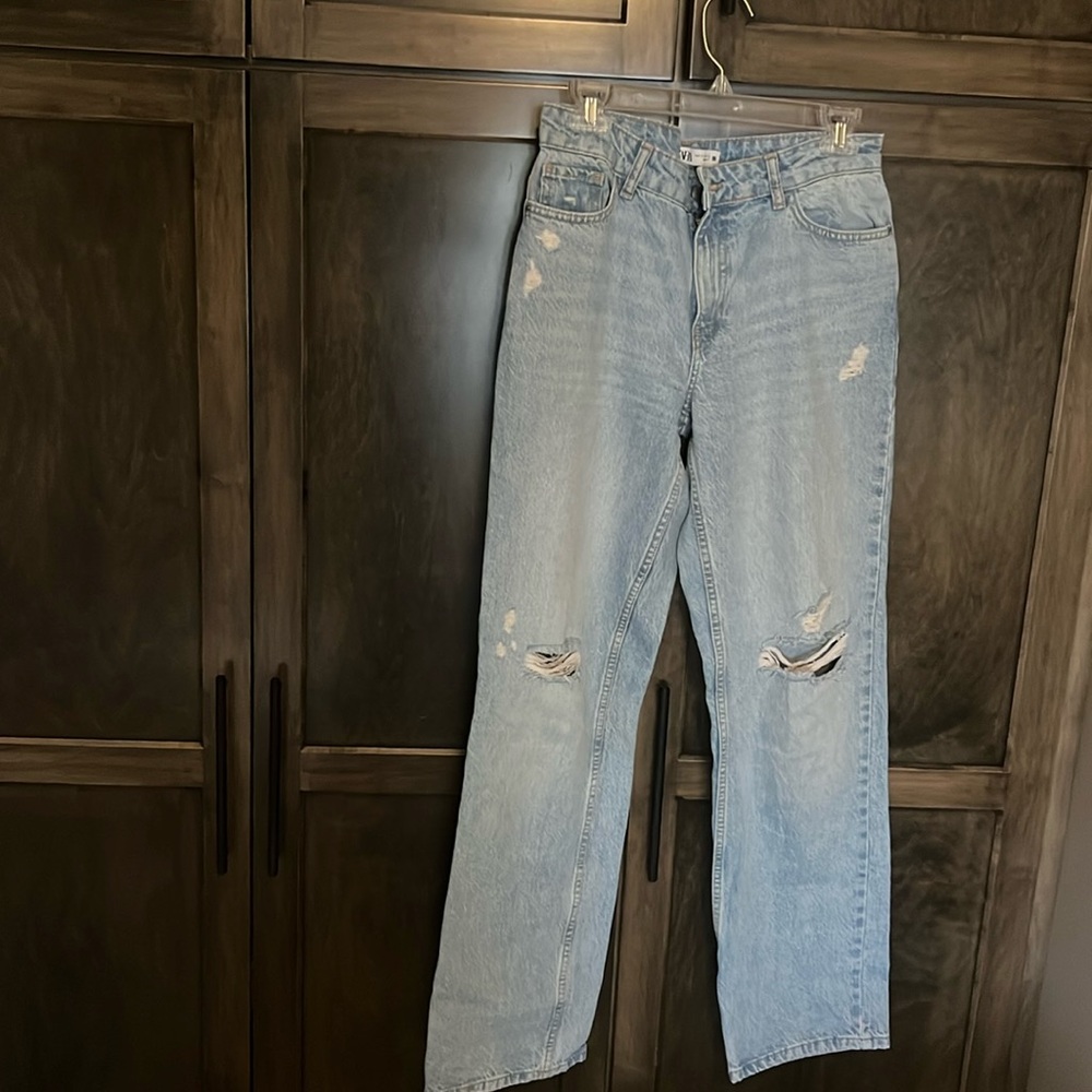 Zara Mid-Rise Jeans